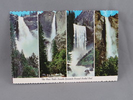 Vintage Postcard - The Four Falls Yosemite National Park - International - £11.79 GBP