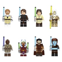 8pcs Star Wars Tales of the Jedi Minifigures set Weapons Accessories - £15.97 GBP