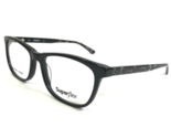 SuperFlex Eyeglasses Frames SF-543 S300 Black Square Cheetah Print 53-16... - $27.84