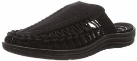 KEEN Women&#39;s Uneek 2 Slide Sandal, BLACK/PLAZA TAUPE, 6 US - $126.75