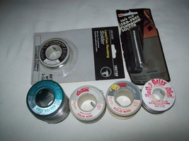 Lot of Lead Free Solder Oatey Canfield Watersafe others total weight 2 l... - $44.54