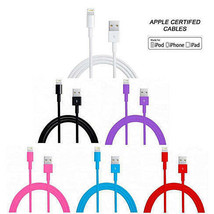 Color: Blue - Lightning to USB Charge and Sync Apple Certified Cable 65f... - $596.27 MXN
