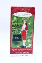 VINTAGE 2001 Hallmark Keepsake Christmas Ornament Barbie Busy Gal - £15.86 GBP
