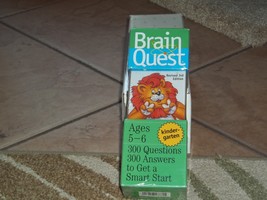 flash cards brain quest kindergarten new  new lower price is already 25% off tod - £11.07 GBP