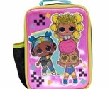 LOL Surprise ~ Pink ~ Insulated ~ Lunch Bag ~ Lunch Tote ~ Side Pocket ~... - $22.44