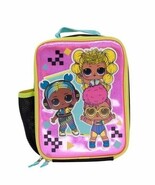 LOL Surprise ~ Pink ~ Insulated ~ Lunch Bag ~ Lunch Tote ~ Side Pocket ~... - €19,14 EUR