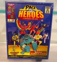 Sealed Pack of Heroes: A Superhero Card Game The Battle for Power City NIB - £12.61 GBP