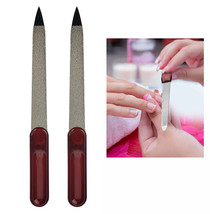2 Pc Professional Sapphire Nail Files Double Sided Manicure Emery Boards Diamond - $14.99