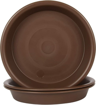 Plant Saucer 14 Inch, Heavy Large Planter Durable Thicker Plastic Plant Trays fo - £27.16 GBP