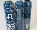 3 X Recovery Sterile Saline Wash Solution Spray —7.4oz Can - $29.60