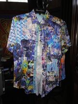 Robert Graham Lanley Short Sleeve Shirt Size 3XL New with tags image 2