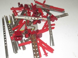 LARGE BAG OF MIXED BUILDING PIECES- ERECTOR- ETC- EXC- H56- - £6.21 GBP