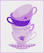 Pepita Needlepoint kit: Stacked Cups, 10&quot; x 12&quot; - £67.67 GBP+