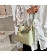 Bucket Bags for Woman New Fashion Bags Solid Color Shoulder Bags Designe... - $29.03 CAD