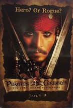 Johnny Depp Pirates Of The Caribbean HUGE 3 Foot By 4 Foot Poster. Free Shipping - £6.75 GBP