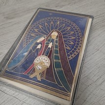Hallmark Holy Family Nativity Christmas Holiday Foil 12 Cards Sealed - $28.75