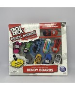 Tech Deck Bendy Boards 10-Pack Rubberized Fingerboards! with Exclusive D... - $12.17