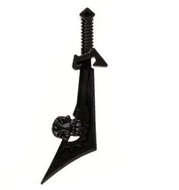 Gift Minifigure Black Knight Skull Sword Weapon for Army Knight soldier Fast Shi - £1.91 GBP