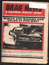 Drag News 8/15/1970-Pat Minick-Popular Hot Rodding Magazine Championships-Fre... - £35.48 GBP