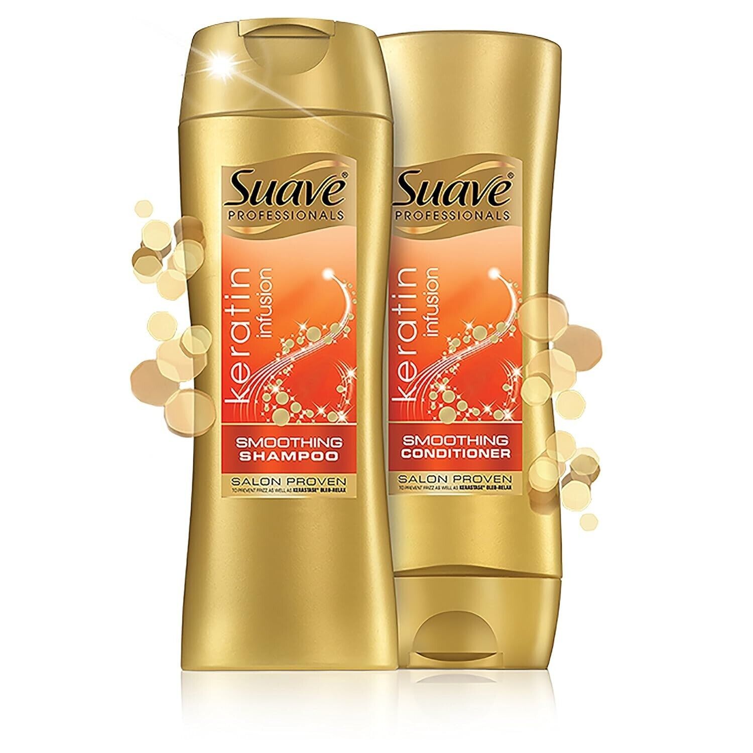 Suave Professionals Smoothing Shampoo and Conditioner, Keratin Infusion,... - $24.95