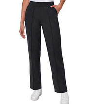 Mondetta Ladies Straight Leg Pants Size: L, Color: Black - £23.50 GBP