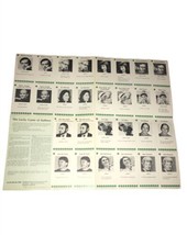 Lucky Game Of Authors Lucky Book Club School Poster/Game 1970 - £10.38 GBP