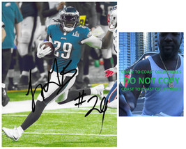 LeGarrette Blount signed Philadelphia Eagles football 8x10 photo Proof COA auto - £78.28 GBP