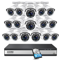 Zosi H.265 Digital Video Recorder 16 CH Home Security Camera System CCTV... - $292.50