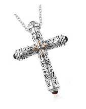 JOY Stainless Steel Celtic Cross Necklace - $67.89