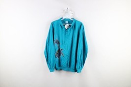 NOS Vintage 90s Streetwear Womens Small Spell Out Hawaii Turtle Pullover... - $59.35