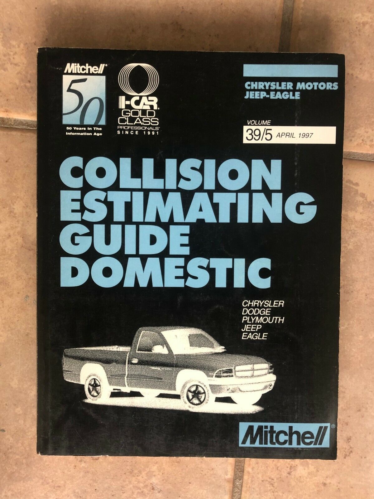 1997 Mitchell Dodge Chrysler Jeep Plymouth Collision Estimating Manual Guide  - $37.00
