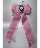Disney Parks Haunted Mansion Tightrope Walker Pink Ribbon Hair Clip NEW - $22.76