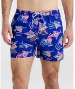 NWT Chubbies The Daddy Sharks 5.5&#39;&#39; Classic Swim Trunks Mesh Lined Short... - £30.54 GBP