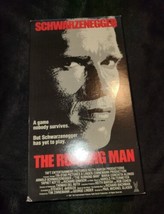 The Running Man VHS Classic Scifi Action Thriller Arnold Schwarzenegger Vestron - £7.09 GBP