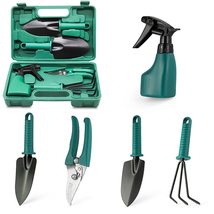5Pcs Gardening Tools Kit with Carrying Case for Garden Home Patio, Stain... - $55.99