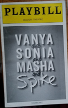 Playbill: Vanya &amp; Sonia &amp; Masha &amp; Spike, Golden Theatre Aug 2013 - £4.71 GBP