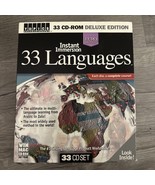 The Euro Method Instant Immersion 33 Languages (33 CD Set) Deluxe Edition - $18.69