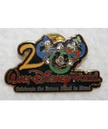 Vintage WALT DISNEY WORLD 2000 Celebrate Hand In PIN Mickey Mouse Donald... - $185.15 MXN