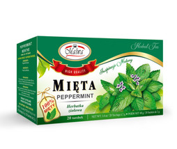 Malwa Mieta PEPPERMINT Polish Herbal Tea Poland 20 Tea Bags US Seller - £5.44 GBP