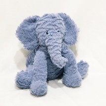 Jellycat London  Fuddlewuddle Elephant Plush Stuffed Animal 8&quot; Blue Gray - £19.77 GBP
