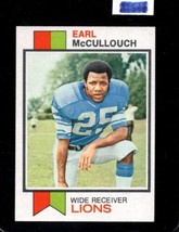 1973 Topps #248 Earl Mccullouch Ex Lions *X57011 - $1.23