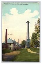 Water Works and Stand Pipe Toledo Ohio OH 1913 DB Postcard V19 - $3.91