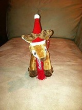 COCA-COLA CHRISTMAS HOLIDAY Limited Edition 8&quot; Plush Reindeer - $11.61