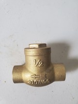 1/2&quot; CHECK VALVE BRASS sweet fitting - £11.86 GBP
