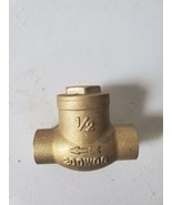 1/2&quot; CHECK VALVE BRASS sweet fitting - £11.71 GBP