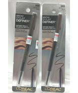 L&#39;oreal Brow Stylist Definer #389 brunette Lot 2 Ultra-Fine tip - $18.99
