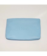 Christian Dior Soft Blue Makeup Cosmetic Pouch Travel Bag Clutch Star Zi... - $417.92 MXN