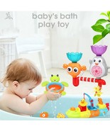 Kids Bath Toy Bathing Water Spraying Tool Cartoon feature 3  Fountain  S... - £36.37 GBP