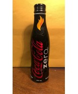 2010 COCA-COLA ZERO VANCOUVER OLYMPIC TORCH RELAY ALUMINUM SODA BOTTLE BY COKE - $8.73