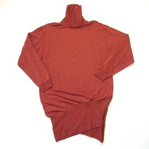 NWT Young Fabulous Broke Fleece Mini in Cinnamon Turtleneck Sweatshirt Dress L - £24.91 GBP